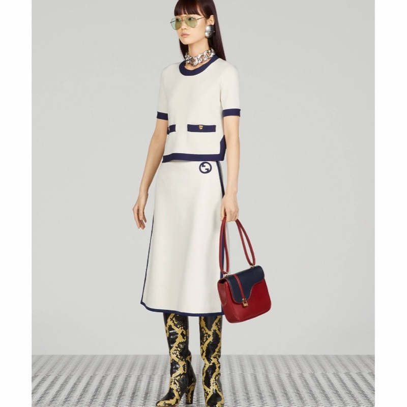 Gucci 女士 短袖針織衫XS S L碼-3