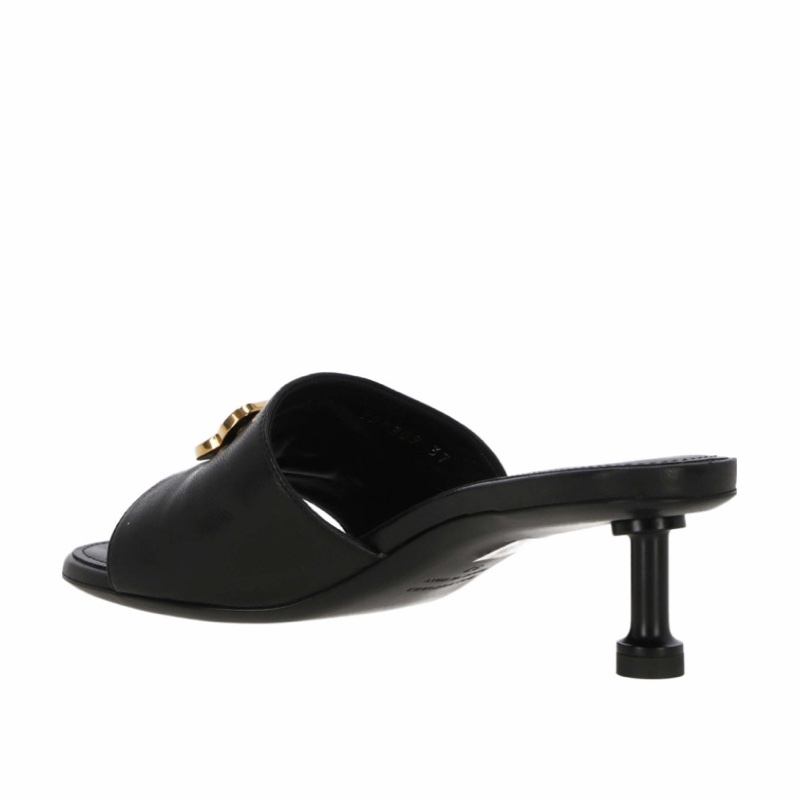 Balenciaga 女士 徽標高跟拖鞋35.5 36 36.5 37 37.5 38 39碼跟高: 6cm-4