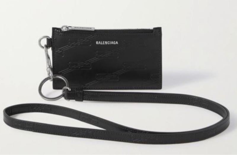 （全新）BALENCIAGA/巴黎世家  皮革壓紋卡夾-3