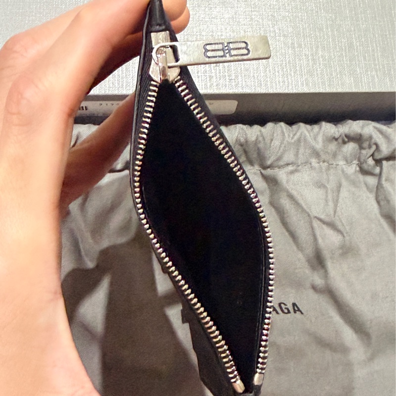 （全新）BALENCIAGA/巴黎世家  皮革壓紋卡夾-6