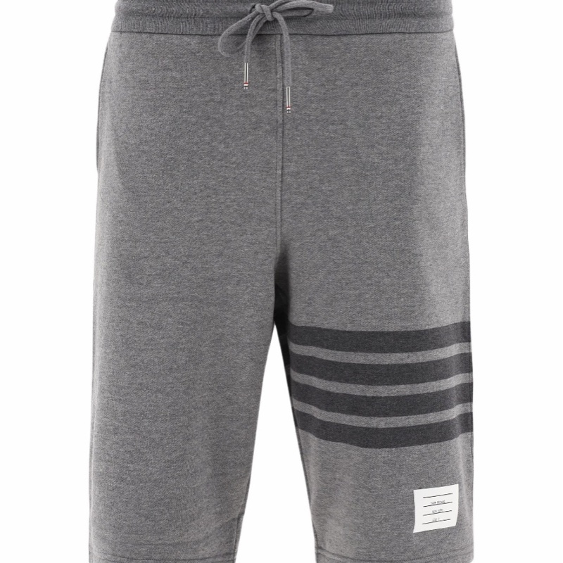 Thom Browne 男士 條紋系帶短褲0 1 2 3 4 5碼-3