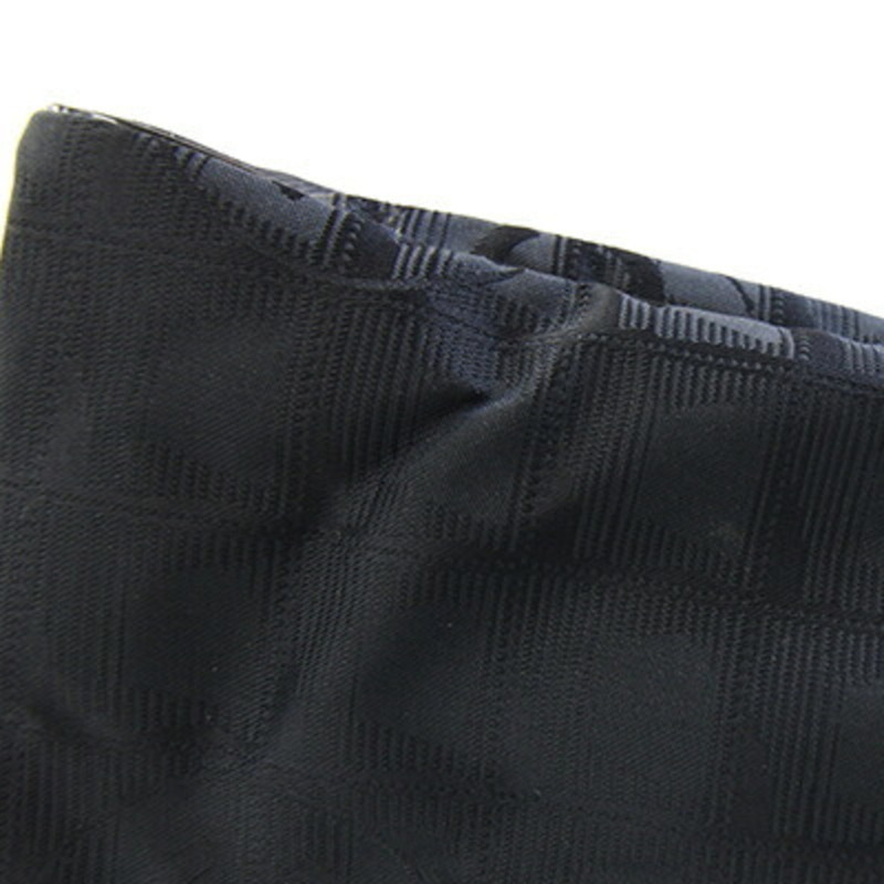 香奈兒新款旅行系列手袋 MM A15991 黑色尼龍帆布皮革女士可可標誌 CHANEL-4