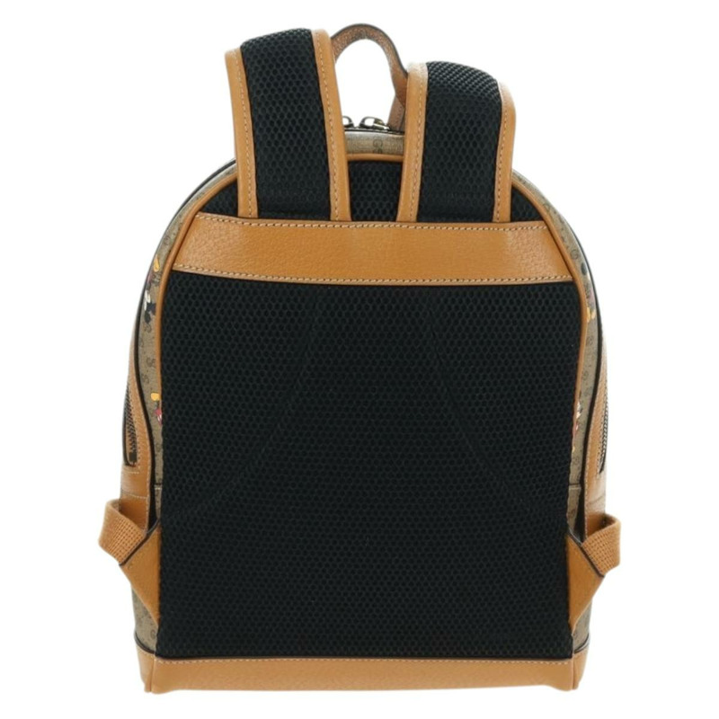 【日本直送】GUCCI Micro GG Supreme Disney 雙肩包 PVC 米色 金色 552884 正品 YKZ1317M-1