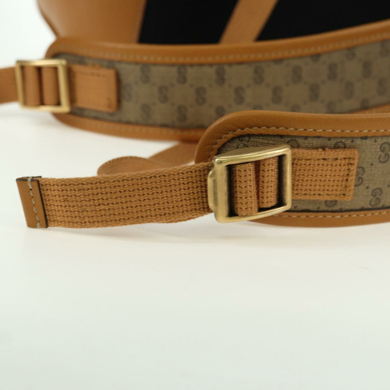 【日本直送】GUCCI Micro GG Supreme Disney 雙肩包 PVC 米色 金色 552884 正品 YKZ1317M-8