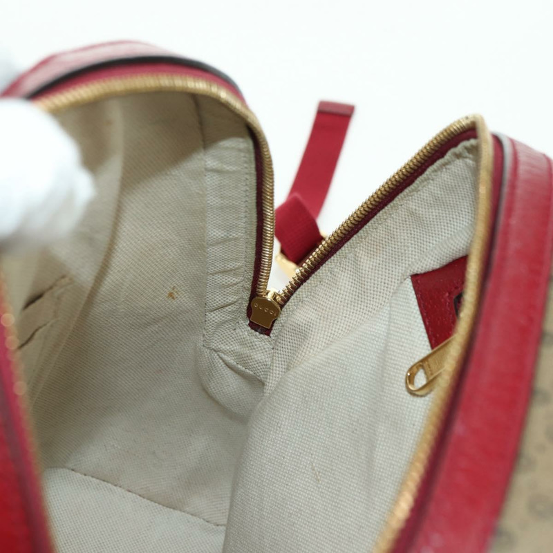 【日本直送】GUCCI Micro GG Supreme哆啦A夢雙肩包 PVC 米色 金色 647816 正品 YKZ1360M-24