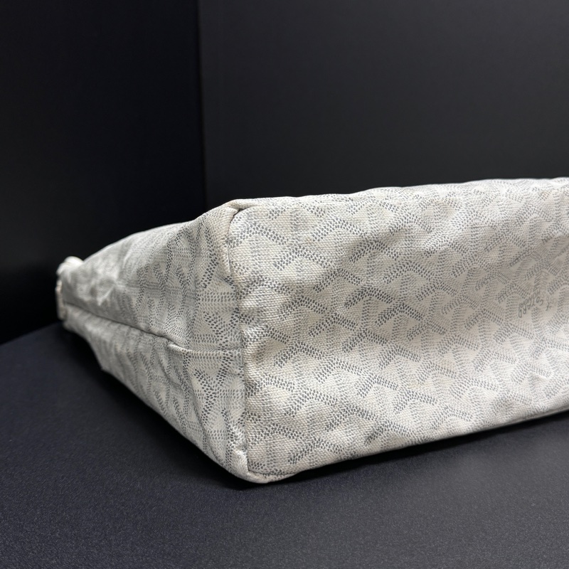 【收訂保留中】 Goyard Hobo 經典白 肩背腋下包 （代購13萬多）-10