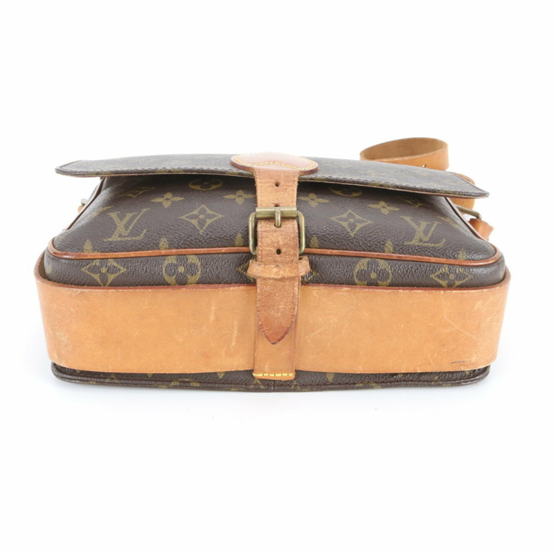 路易威登 Monogram Cartouchiere MM M51253 皮革肩背包/斜背包 男士-3