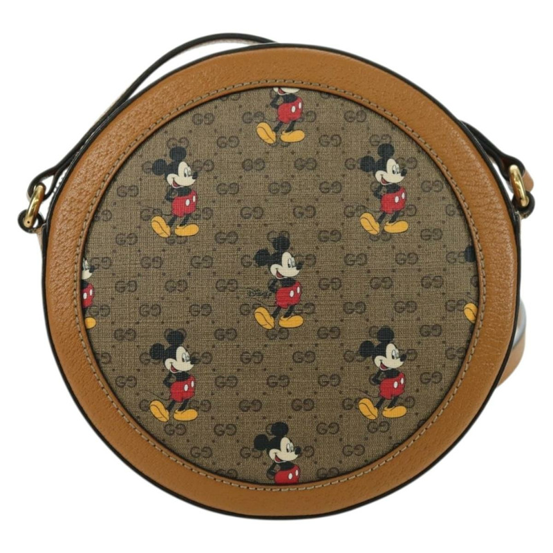 【日本直送】GUCCI Micro GG Supreme Disney 聯名手提包 PVC 米色 603938 正品 YKZ1311M-1