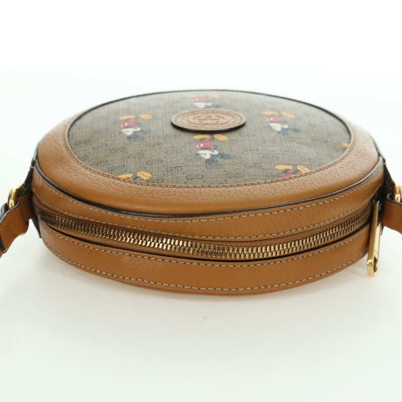 【日本直送】GUCCI Micro GG Supreme Disney 聯名手提包 PVC 米色 603938 正品 YKZ1311M-5