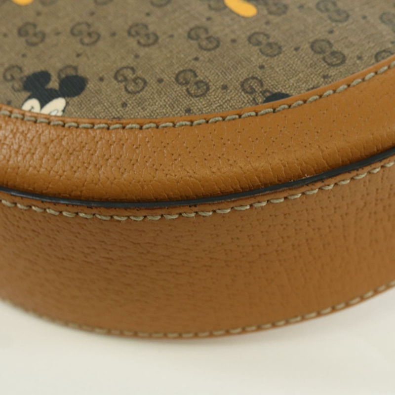 【日本直送】GUCCI Micro GG Supreme Disney 聯名手提包 PVC 米色 603938 正品 YKZ1311M-15