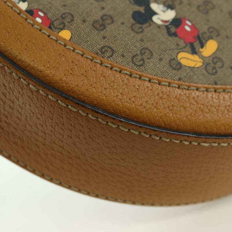【日本直送】GUCCI Micro GG Supreme Disney 聯名手提包 PVC 米色 603938 正品 YKZ1311M-16