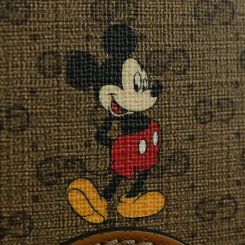 【日本直送】GUCCI Micro GG Supreme Disney 聯名手提包 PVC 米色 603938 正品 YKZ1311M-19