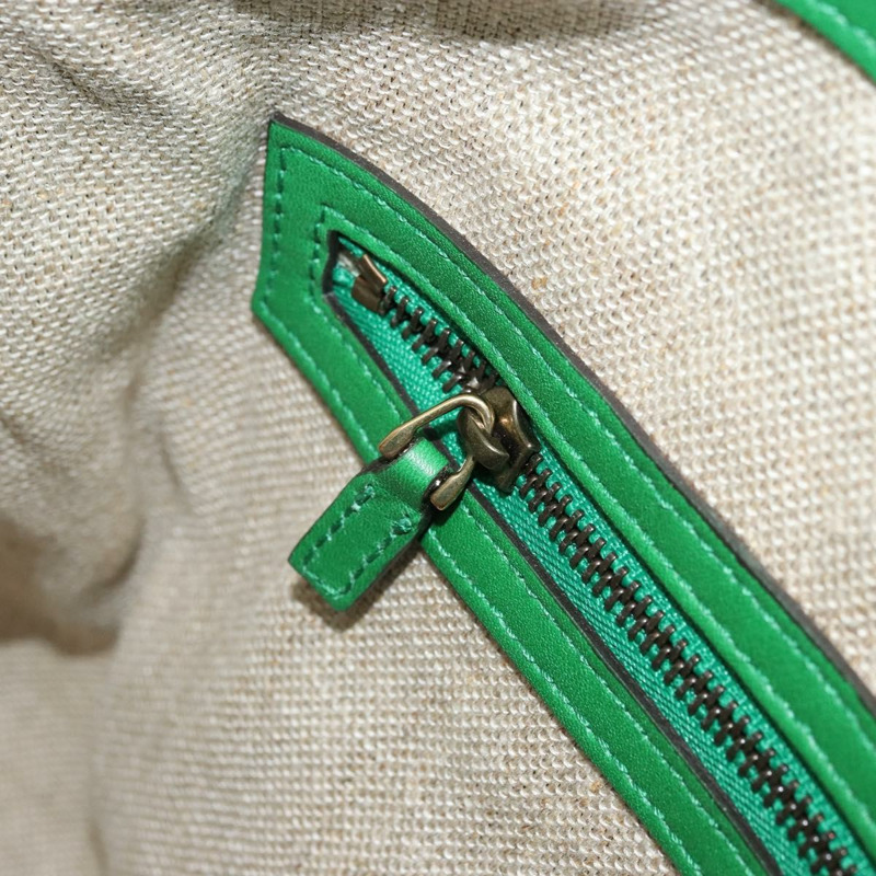 【日本直送】GUCCI 鏈條單肩包 皮革 綠色 金色 290682 正品 YKZ1530A-20