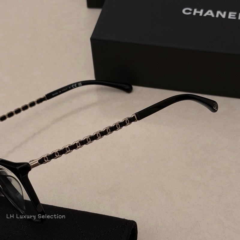 CHANEL趙露思同款平光眼鏡3408 【明星同款素顏神器😎】-4