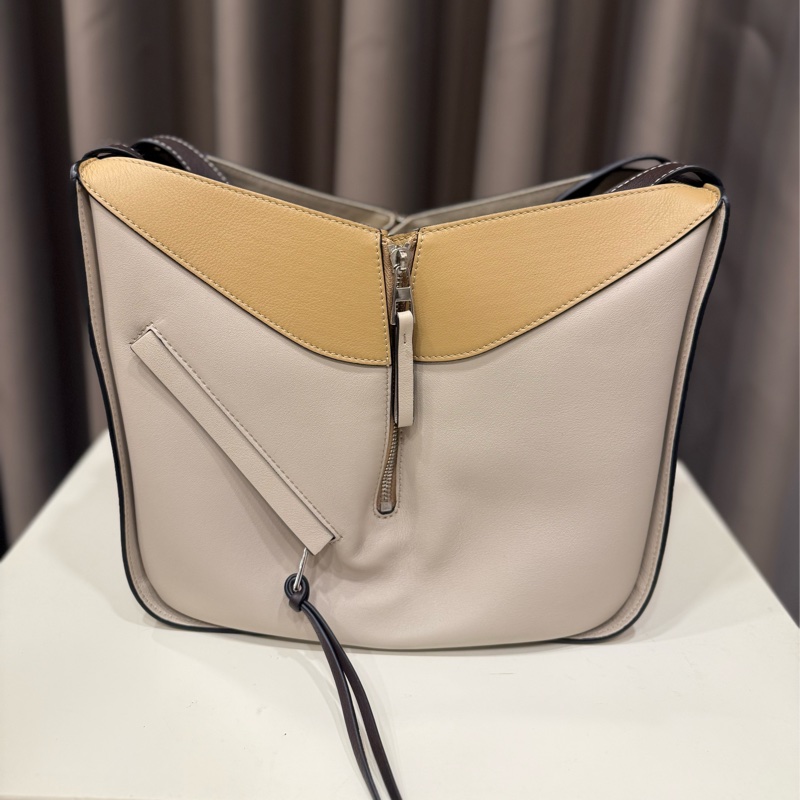 Loewe 羅威 拼接吊床包小號-6