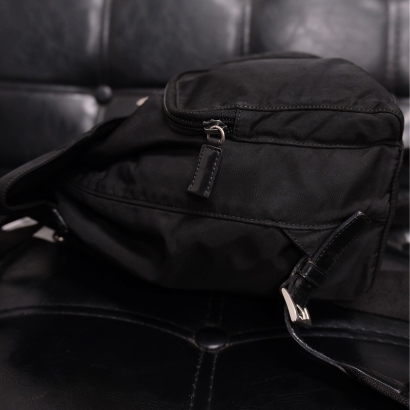 Prada Nylon Vintage Backpack 25 普拉達黑色中古尼龍背包/書包-5