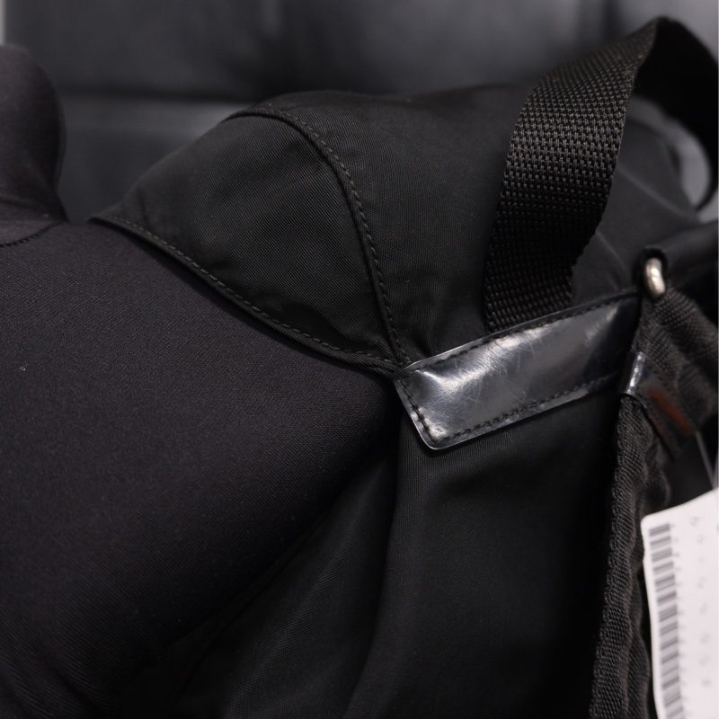 Prada Nylon Vintage Backpack 25 普拉達黑色中古尼龍背包/書包-22