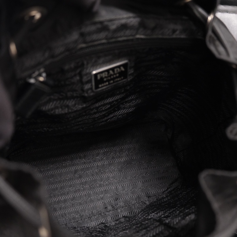 Prada Nylon Vintage Backpack 25 普拉達黑色中古尼龍背包/書包-23