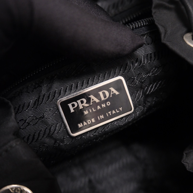 Prada Nylon Vintage Backpack 25 普拉達黑色中古尼龍背包/書包-35
