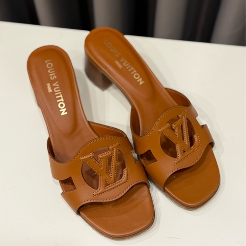 Louis vuitton路易威登 Lv lsola粗根涼鞋 38號