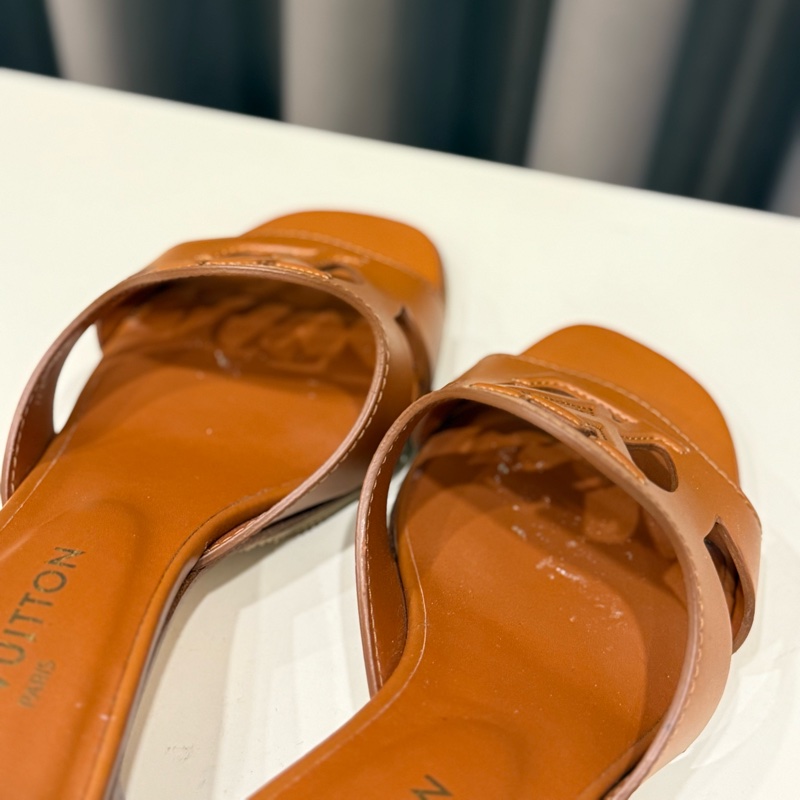 Louis vuitton路易威登 Lv lsola粗根涼鞋 38號-1