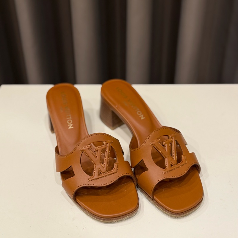 Louis vuitton路易威登 Lv lsola粗根涼鞋 38號-4