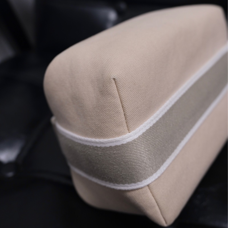 Hermes Brid A Black PM Canvas White Silver 愛馬仕米色帆布飯盒包-10