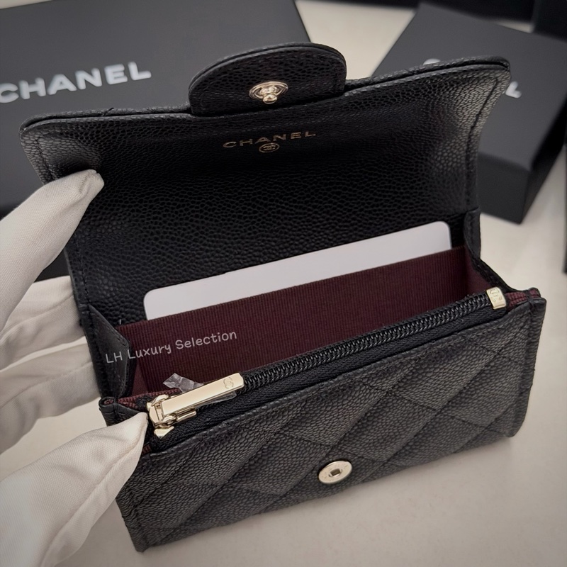CHANEL cf卡包 內裏拉鏈款                                                   【超稀有款零錢袋卡包🔥】-2