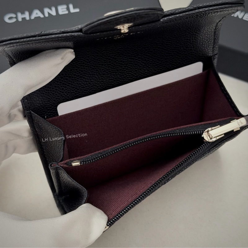 CHANEL cf卡包 內裏拉鏈款                                                   【超稀有款零錢袋卡包🔥】-3