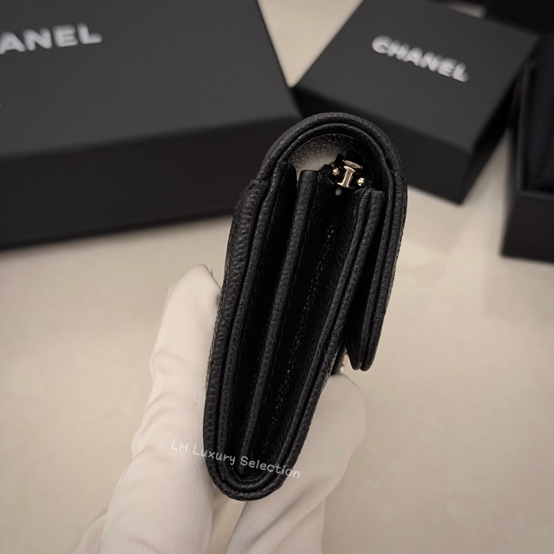 CHANEL cf卡包 內裏拉鏈款                                                   【超稀有款零錢袋卡包🔥】-4