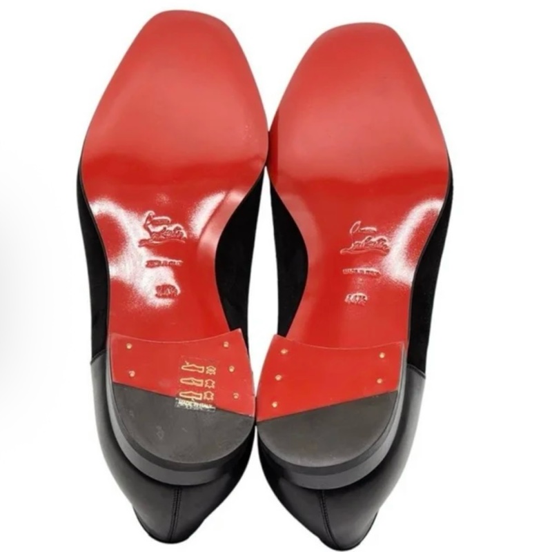 全新 Christian Louboutin 黑拼色牛津鞋-8