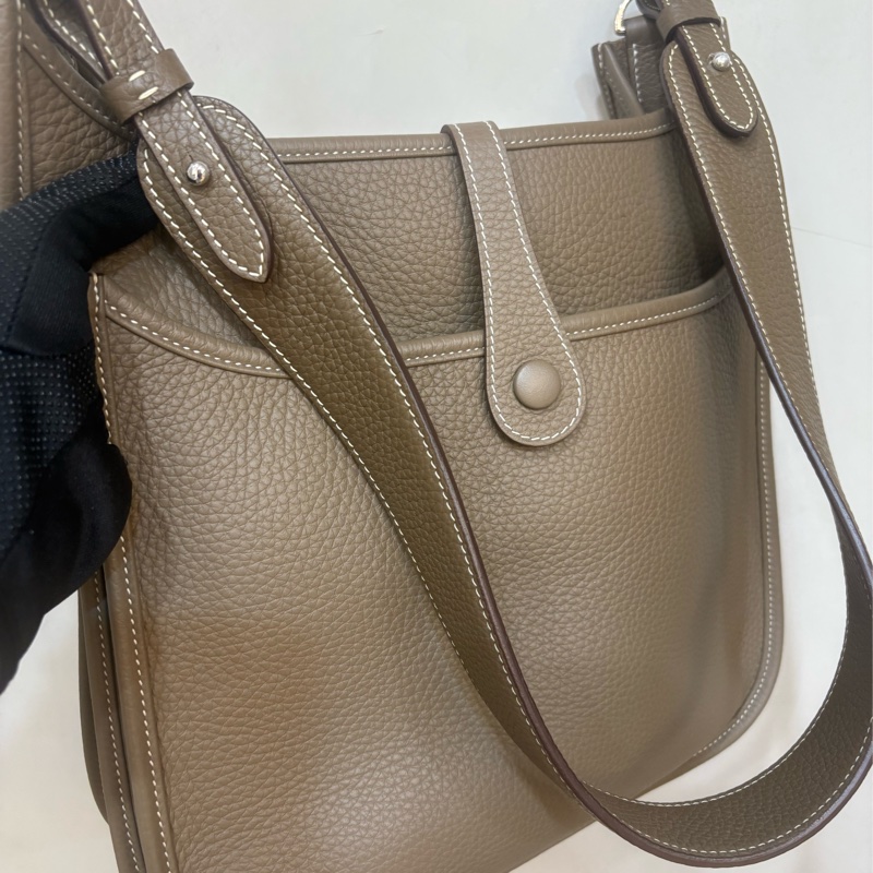 愛馬仕 HERMES Evelyne 29 -大象灰-6