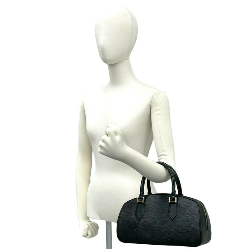 路易威登 Vintage Jasmine Epi 皮革波士頓包 黑色 39343-1