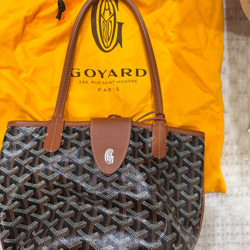 Goyard Anjou Mini Bag 迷你托特包 雙面托特+croc universal 固定扣-0