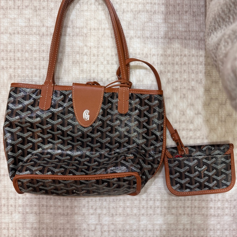 Goyard Anjou Mini Bag 迷你托特包 雙面托特+croc universal 固定扣-1