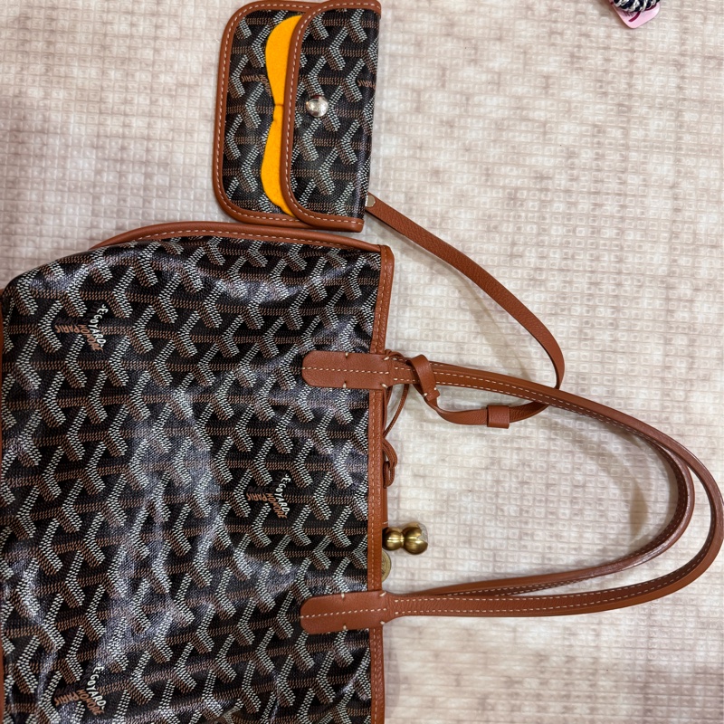 Goyard Anjou Mini Bag 迷你托特包 雙面托特+croc universal 固定扣-5
