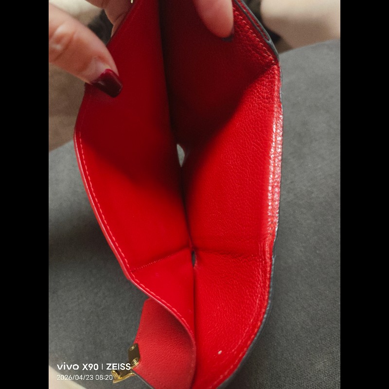 LV pallas三折領錢/短夾錢包-6