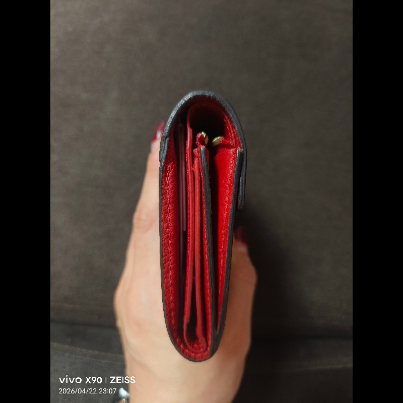 LV pallas三折領錢/短夾錢包-8