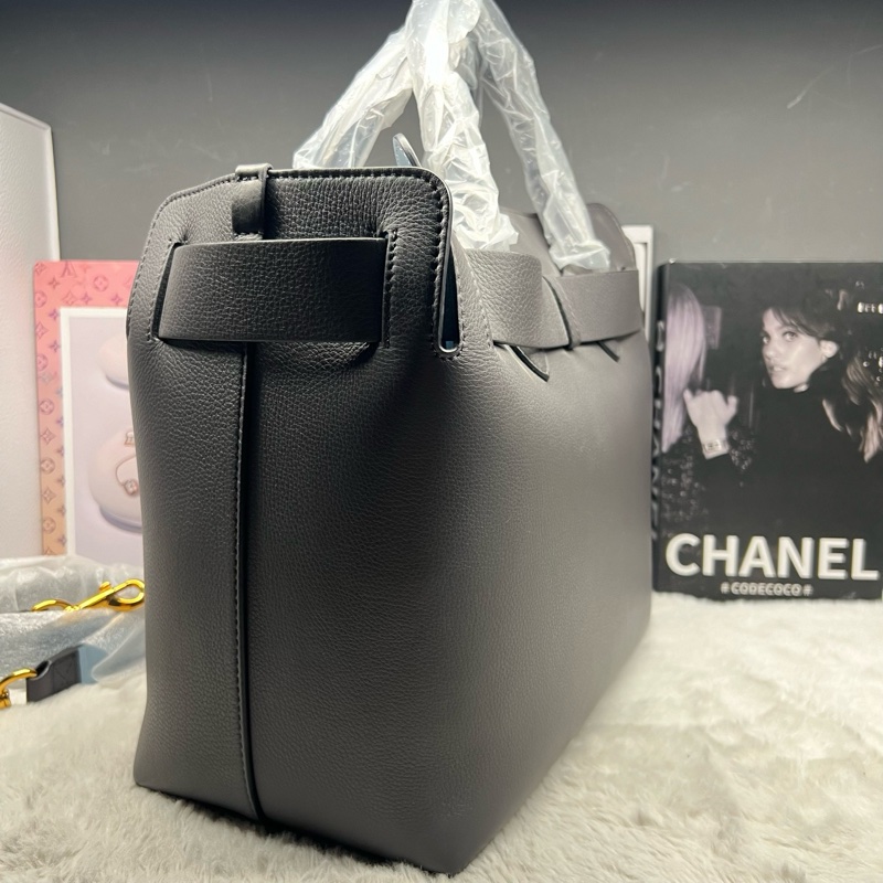 閒置未使用 巴寶莉/Burberry   大象灰 帶肩帶 底長：33 附件 肩帶-2