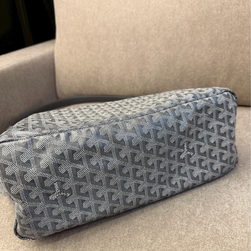 Goyard灰色hobo包-4