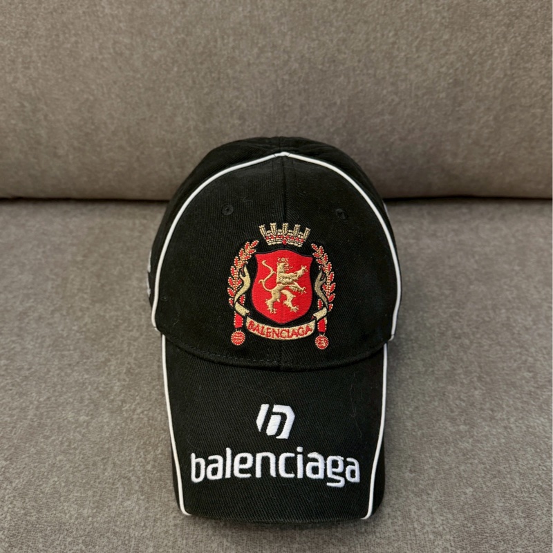 巴黎世家黑色足球帽帽-0