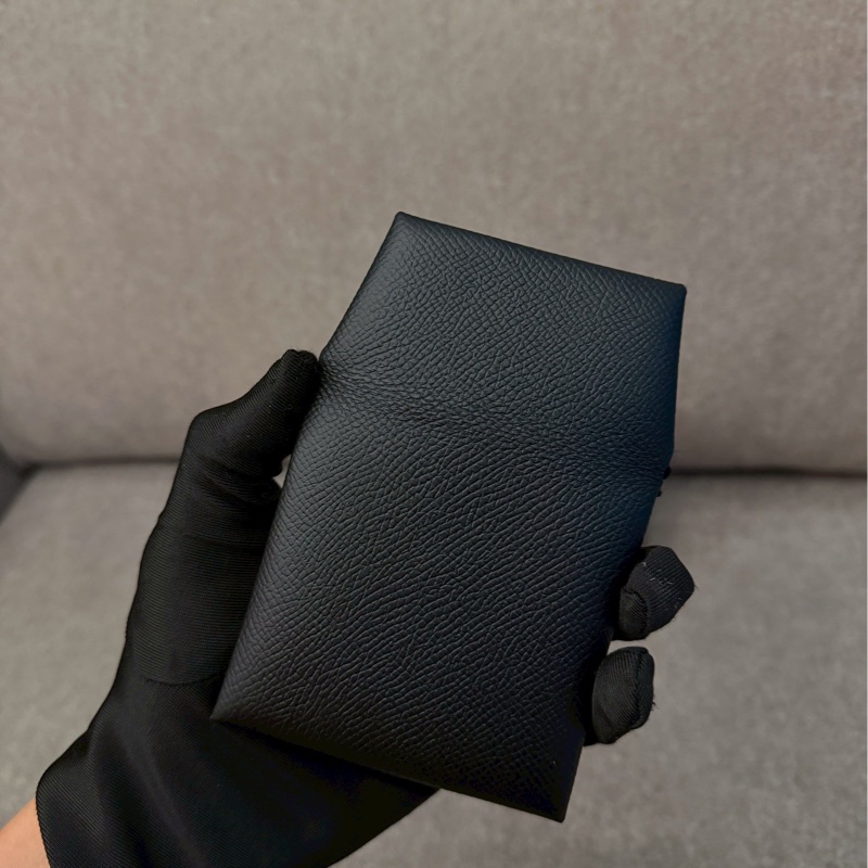 愛馬仕黑色零錢包-3