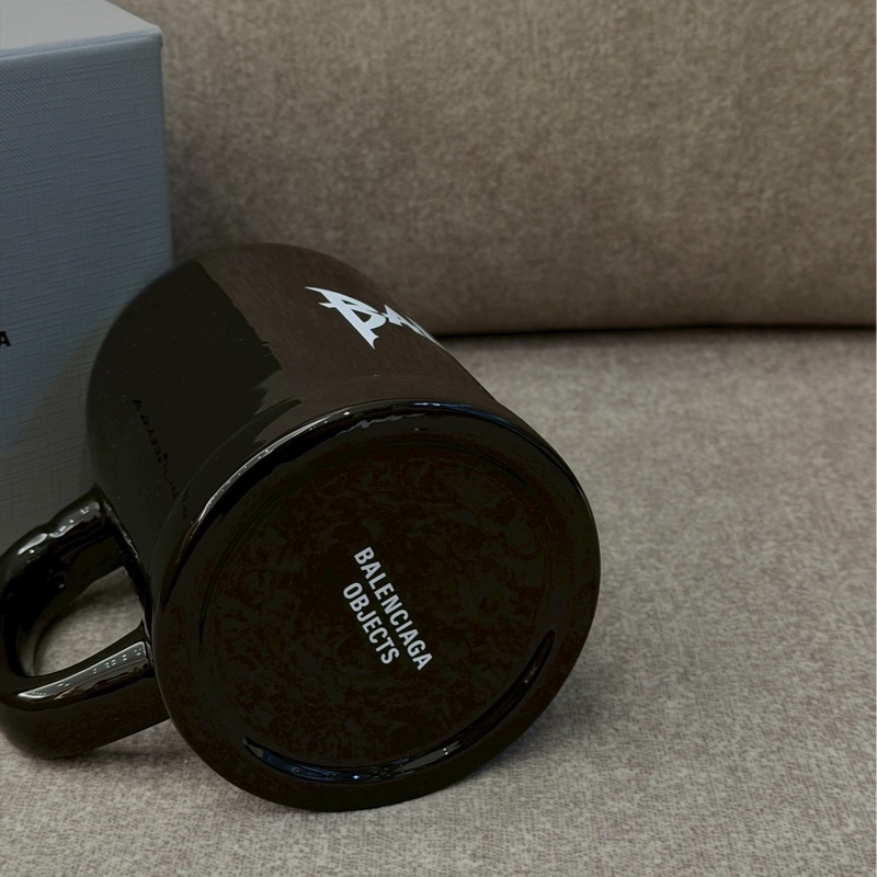 巴黎世家黑色馬克杯-2