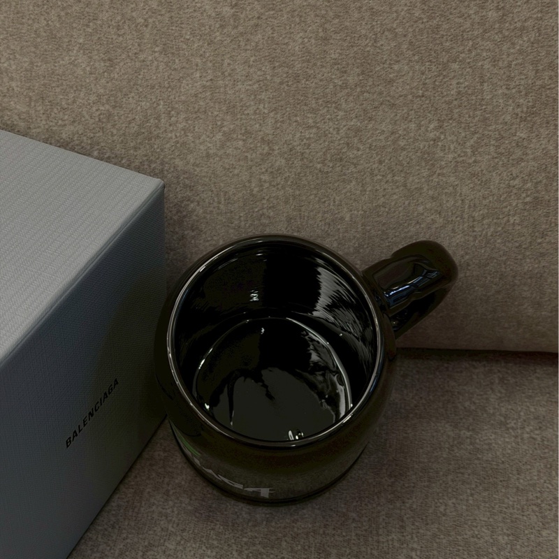 巴黎世家黑色馬克杯-3