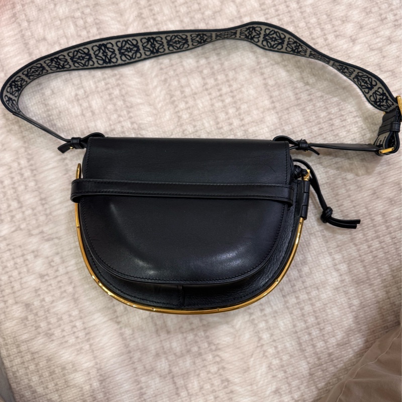 Loewe gate bag 黑色-0