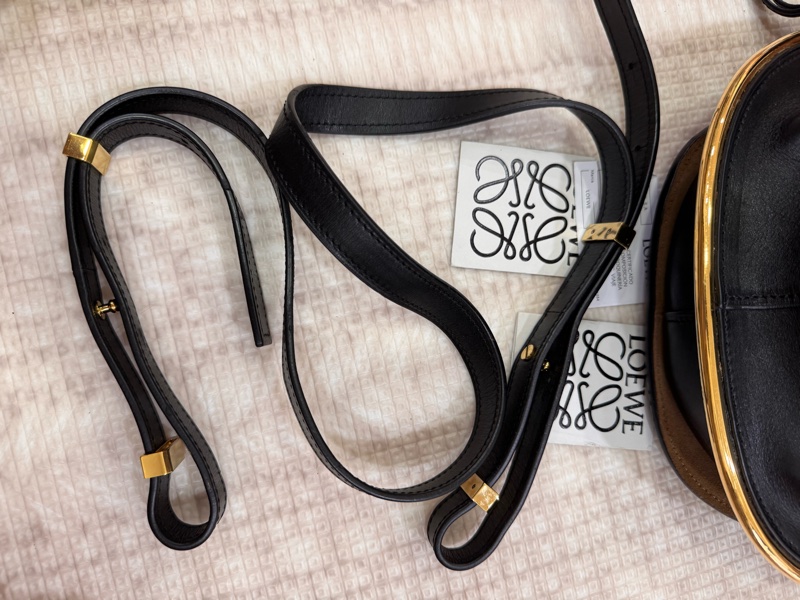 Loewe gate bag 黑色-6