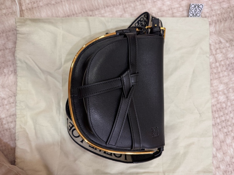 Loewe gate bag 黑色-7