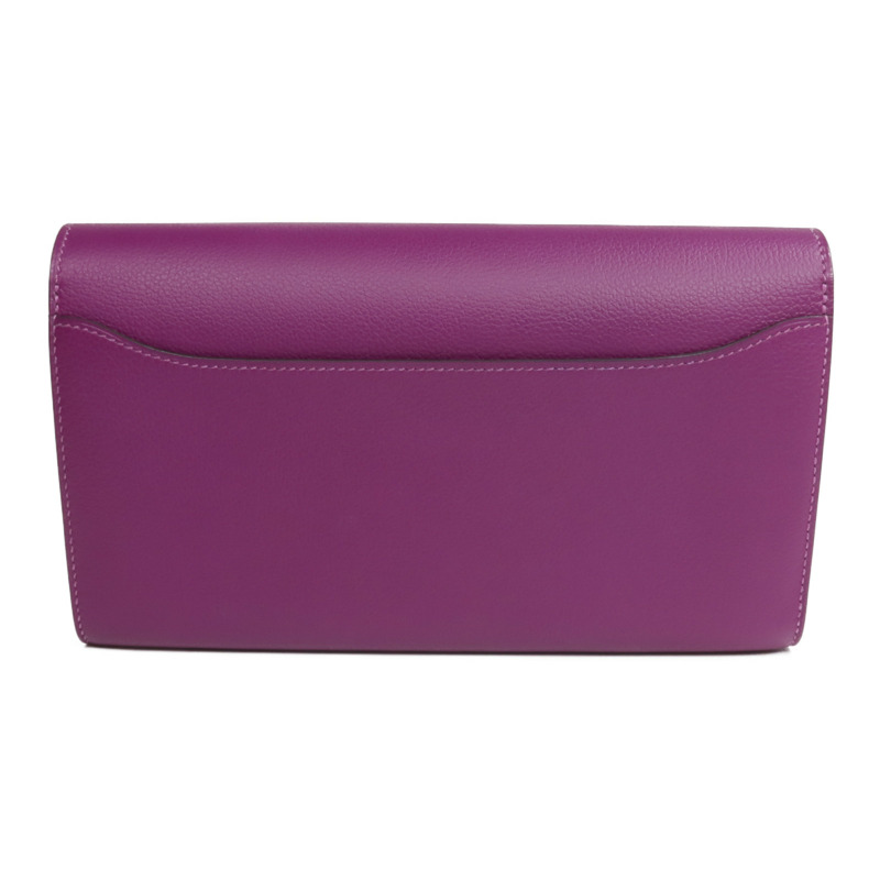 HERMES Evercolor皮革Constance Long Wallet長錢包-2
