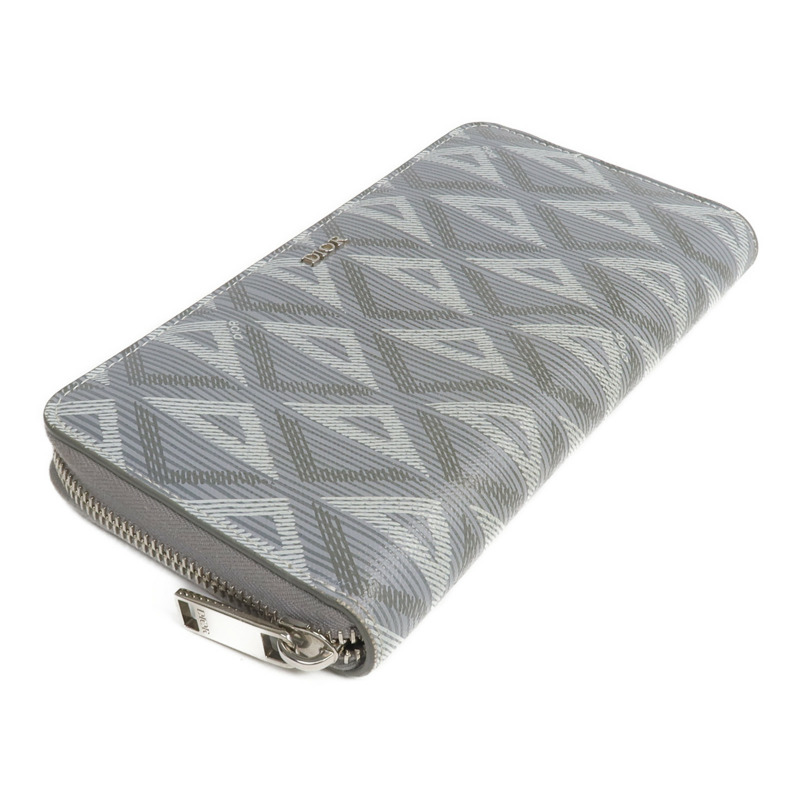 Dior 塗層帆布CD Diamond Long Wallet長錢包-3