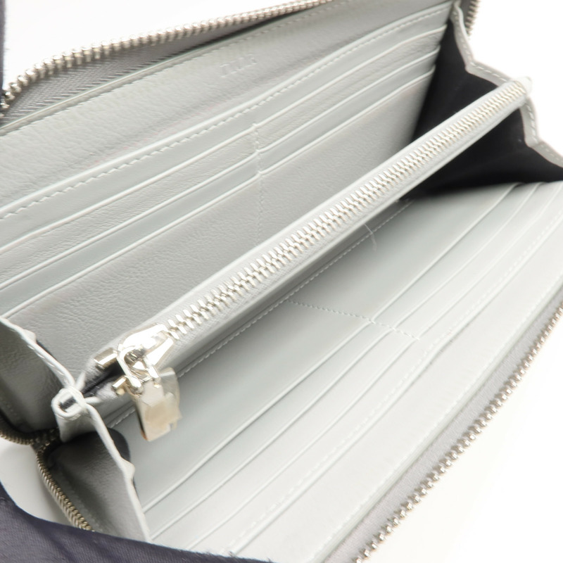 Dior 塗層帆布CD Diamond Long Wallet長錢包-5